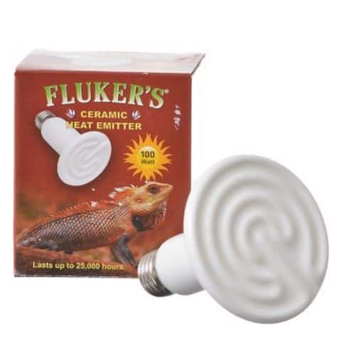 Flukers CHE bulb 100w for hedgehogs nocturnal needs