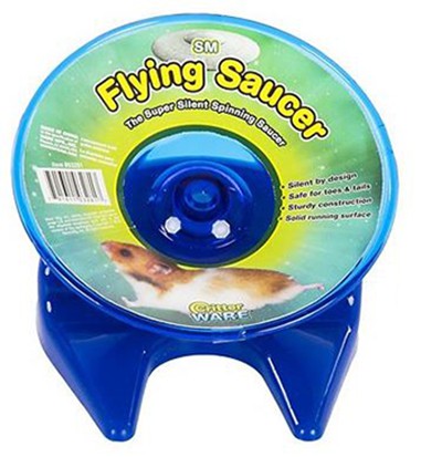 The Critter Ware Flying Saucer Wheel for Hedgehogs