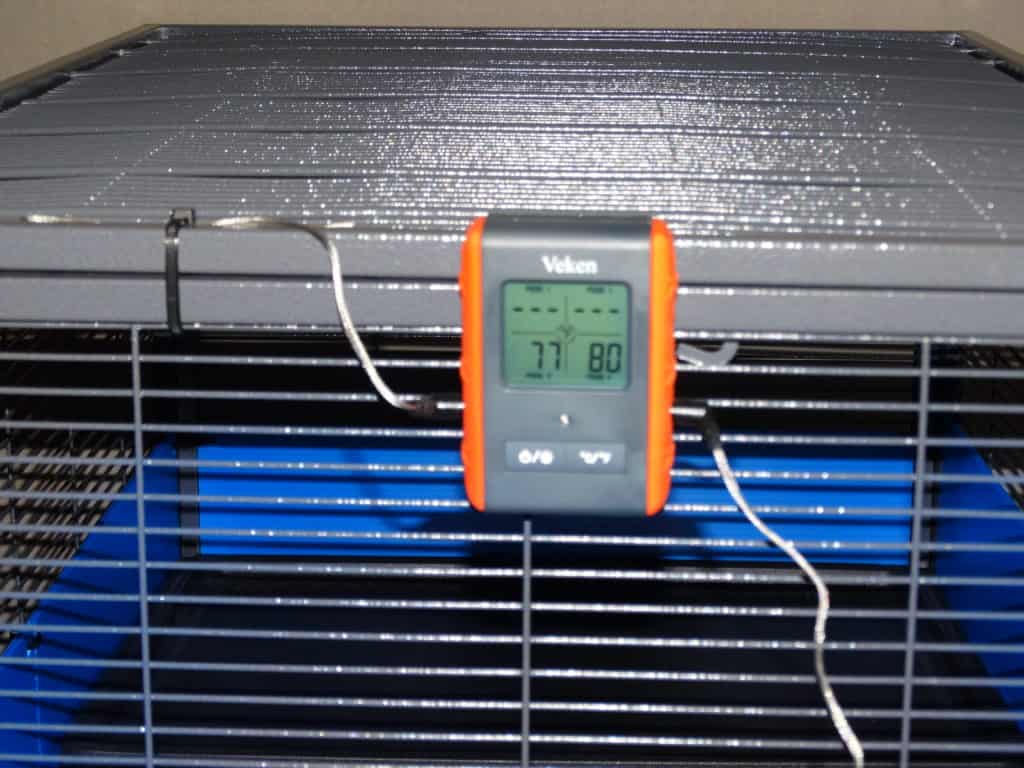 thermostatically controlled heating pad heat source cage build out - image 3 of 3