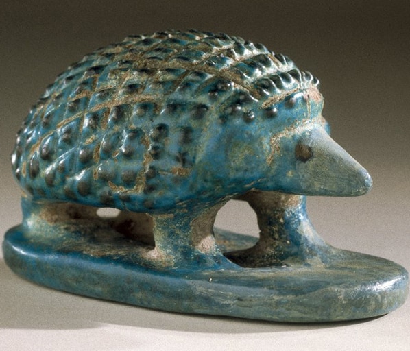 historical artifact of a hedgehog