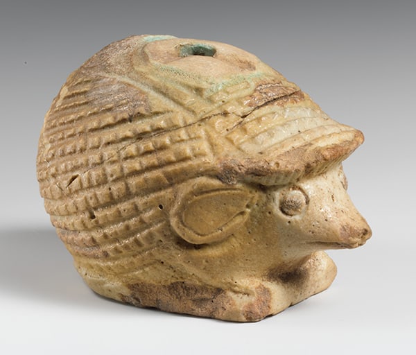 historical hedgehog pottery dated back to 6th century BC